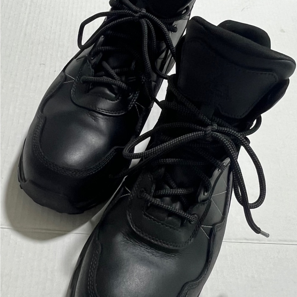 Boots Ace Men's Black Work Piston Mid-Aluminium